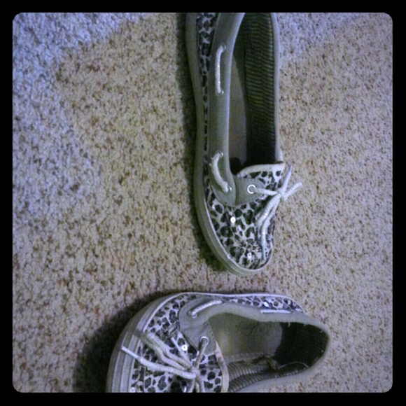 Vanity sequin slip ons