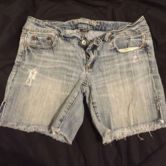 American eagle denim shorts