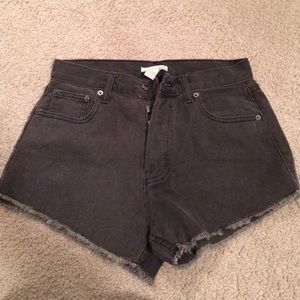 High waisted shorts
