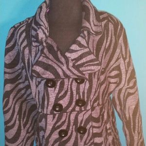 Animal print  coat