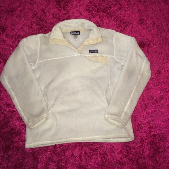White Retool Patagonia Pullover
