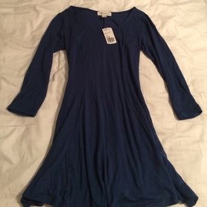 Dark Teal Skater Dress