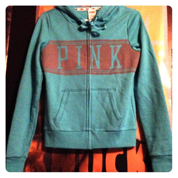 SOLD ON Ⓜ️ERC‼️ VS PINK Blue Perfect Zip-Up 💙