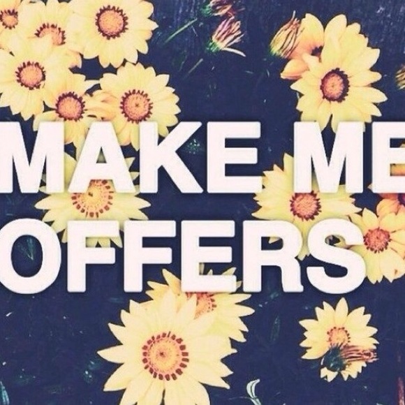 Make me an offer 😊