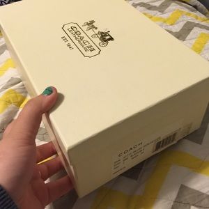 FLASH SALE--COACH Dillon tennis shoe, NEW