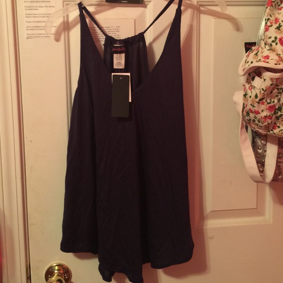 Navy blue tank!