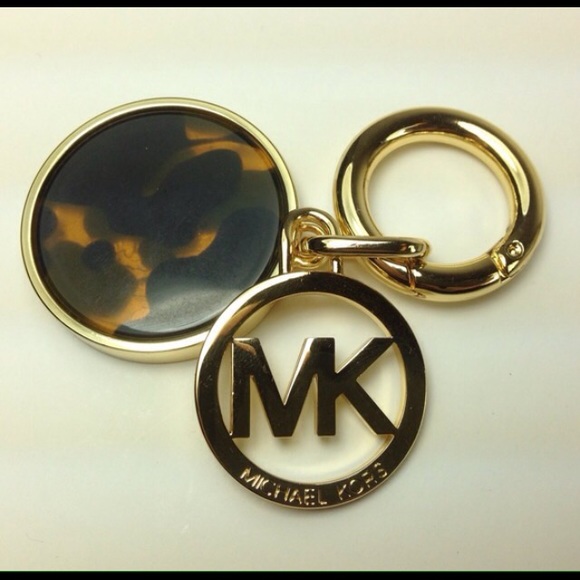 Michael Kors charm gold tone