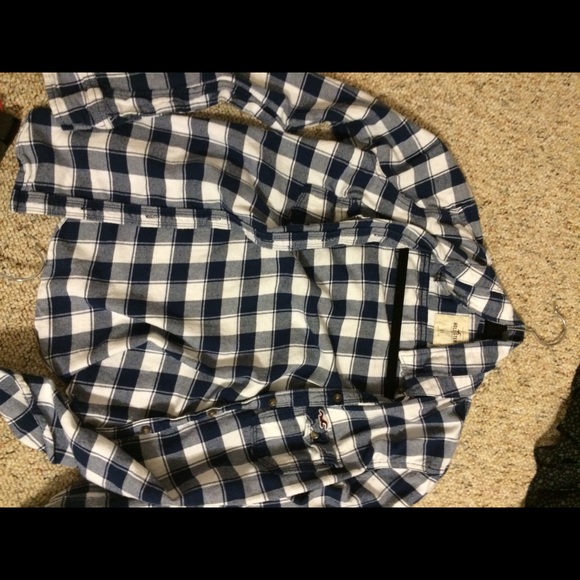 Hollister flannel plaid