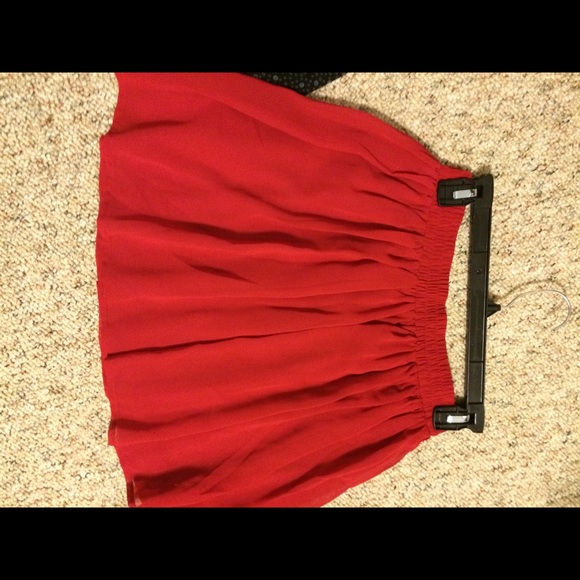 red skirt