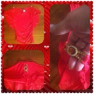 Sultry Red Top from DOTS