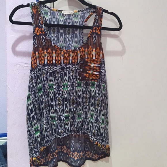 Casual thick strap tank top