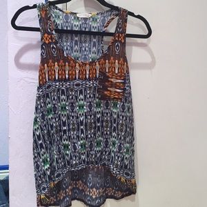 Casual thick strap tank top