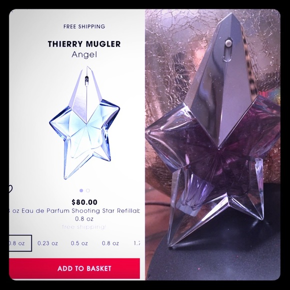 Thierry Mugler Angel refillable perfume