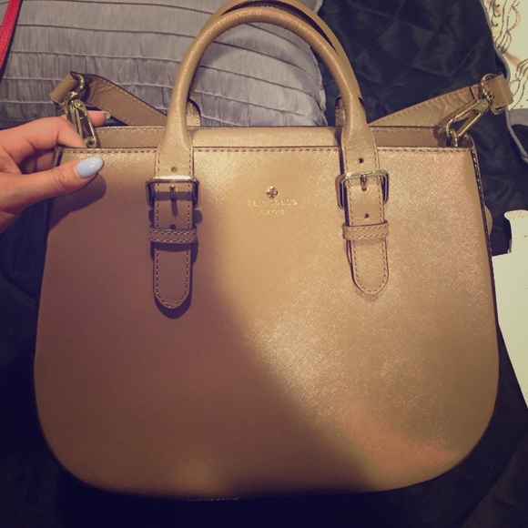 Tan Kate spade purse