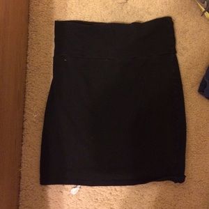 Free people bodycon tube skirt