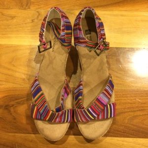Colorful Striped Wedges