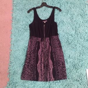 Black and grey dress