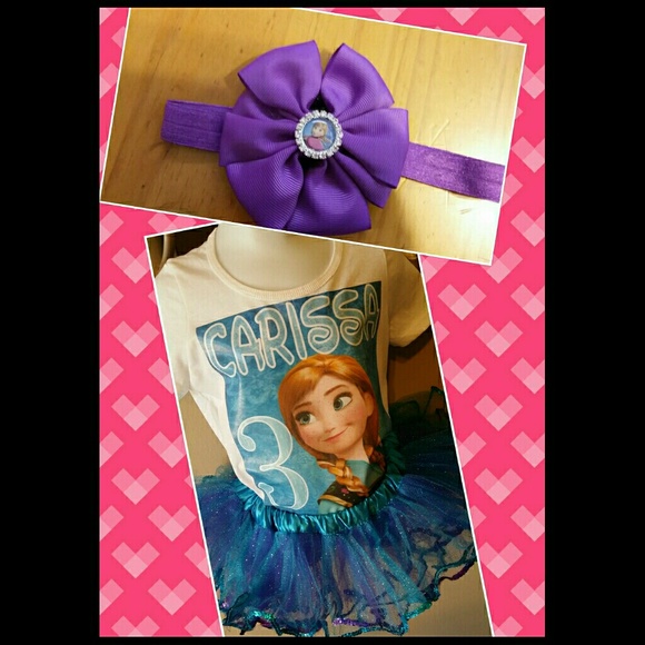 FROZEN ANNA TUTU OUTFIT