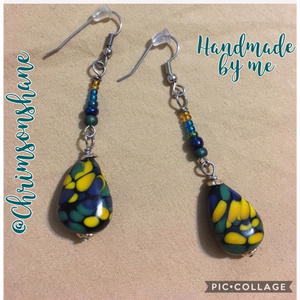🆕☔️ April Showers Handcrafted Earrings