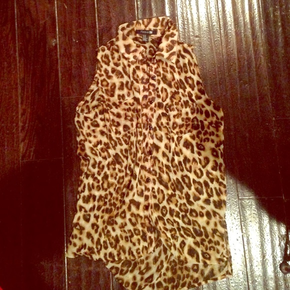 Cheetah Print Top