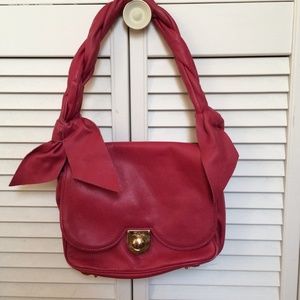 Pink leather Z Spoke bag