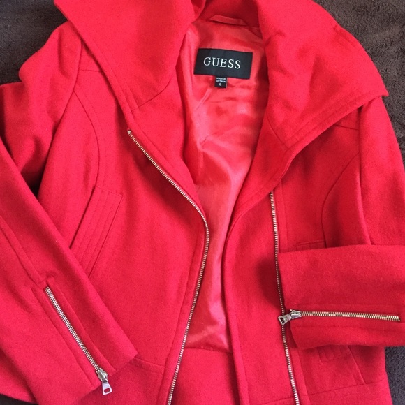 Red jacket
