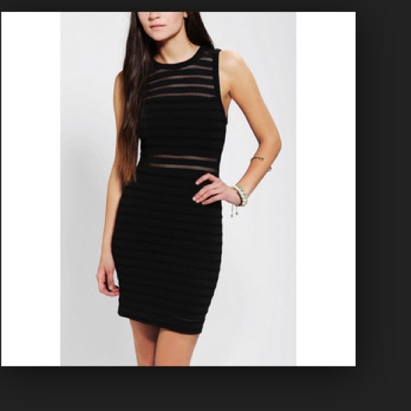 Striped bodycon dress  from silence and noise