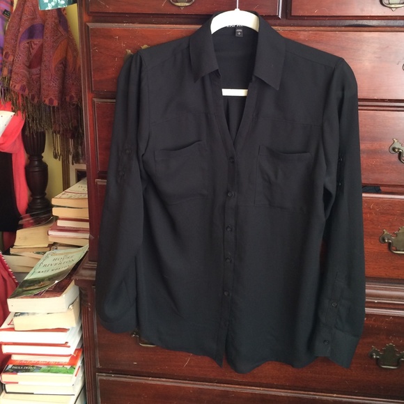 Sheer Express collared shirt