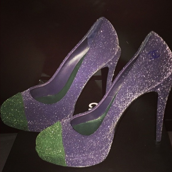 Chanel glitter pumps - Picture 3 of 4