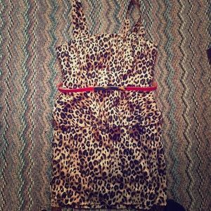 Cheetah dress