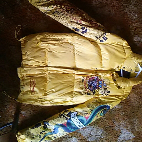 Ed hardy puffer coat