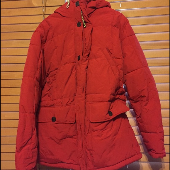 Men's Parka coat.