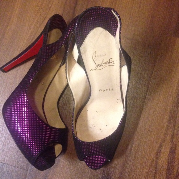 Christian Louboutin Shoes - 🔴🔴SOLD🔴🔴Christian Louboutin NoPrive  Peeptoe