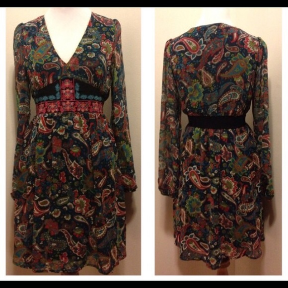 Flying Tomato Bohemian Peasant Dress - Size Medium