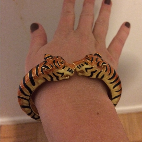 Kenneth Jay Lane Bengal Tiger Bracelet