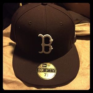 Brown Boston hat fitted