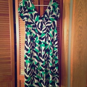 Bisou bisou patterned dress