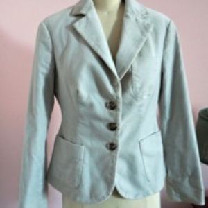 Stone gray blazer