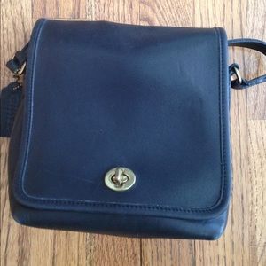 9x9x4.5 Coach cross body bag.