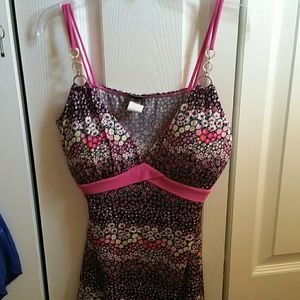 Colorful flowers top