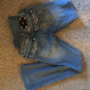 Boot cut miss me size 27
