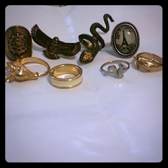 8 Rings bundle!