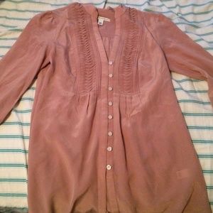 Banana Republic blush colored top
