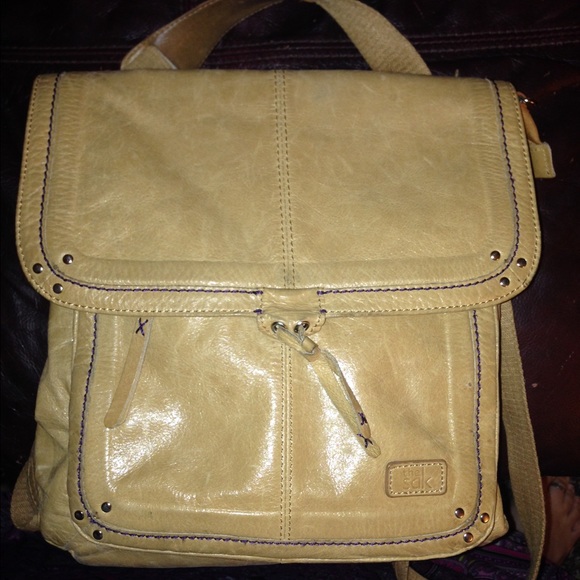 The Sak Backpack Leather or crossbody or shoulder