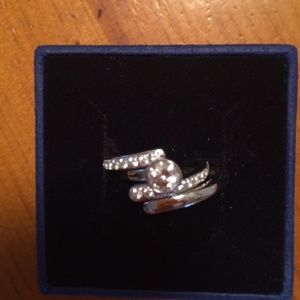 Swarovski crystal ring set