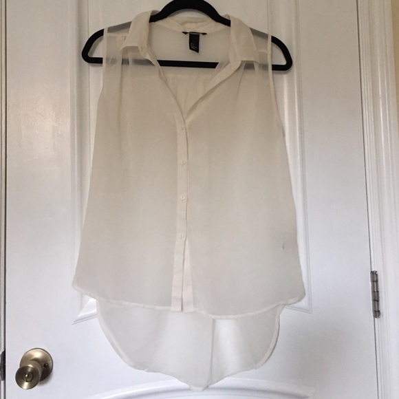 H&M button up tank
