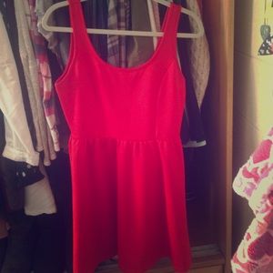 Red formal dress! Super cute and comfy