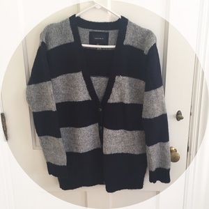 Cozy Striped Cardigan