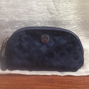 Authentic coach make up bag