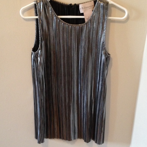 Metallic tank top!